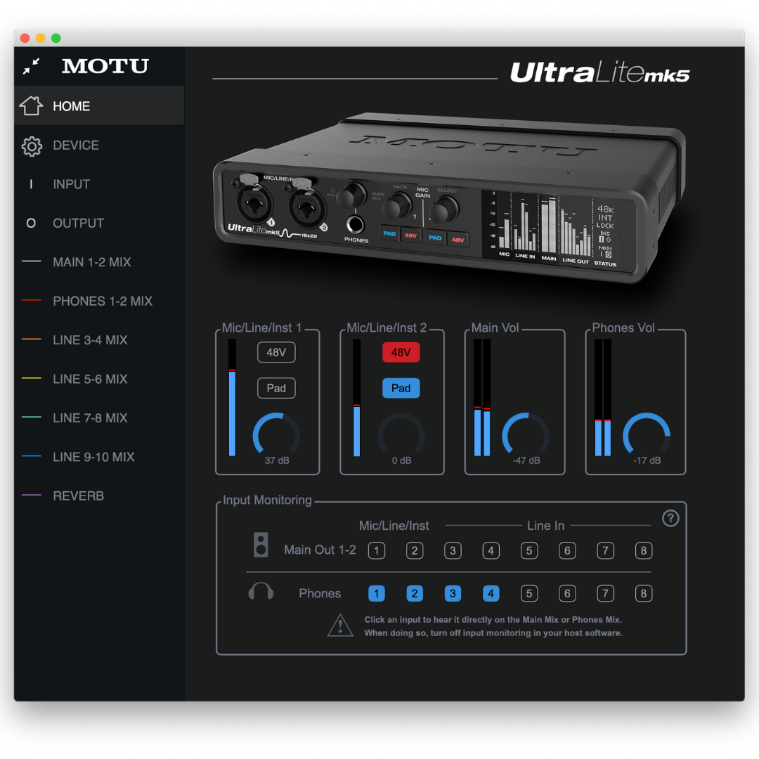 MOTU UltraLite-mk5